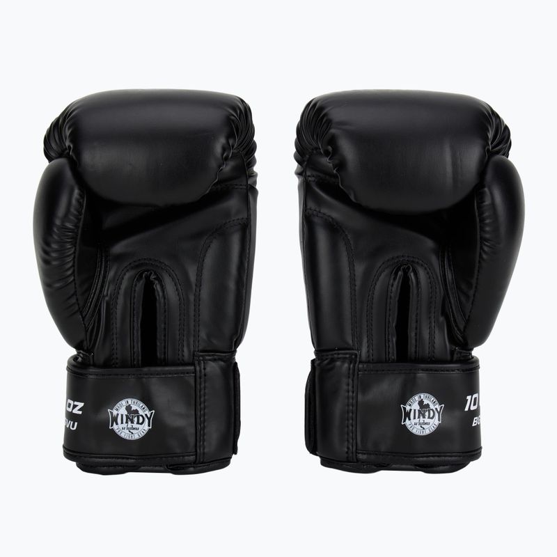 Boxerské rukavice WINDY Classic Synthetic Leather black 3