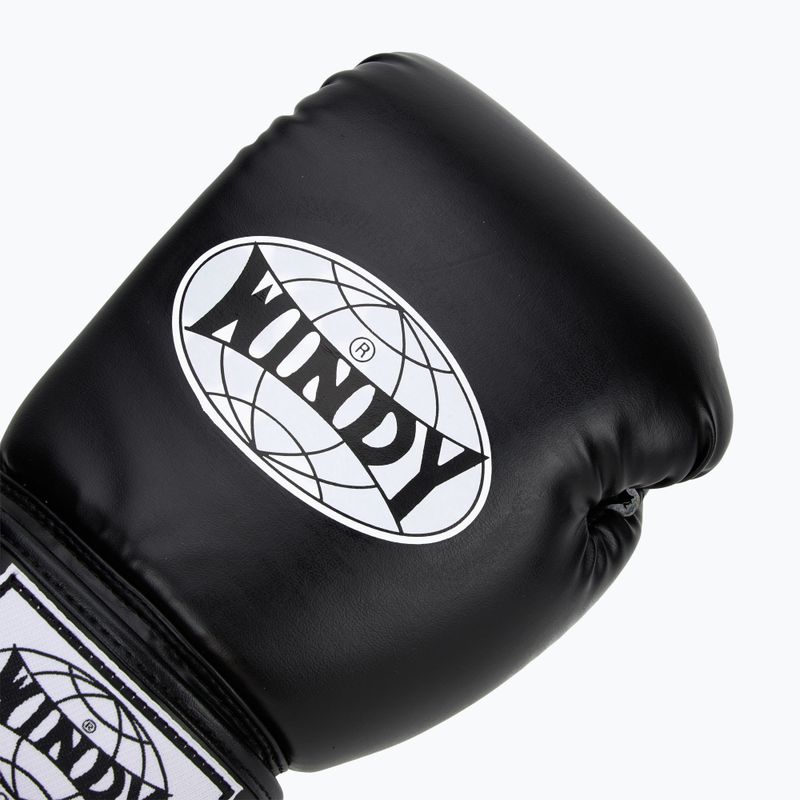 Boxerské rukavice WINDY Classic Synthetic Leather black 5