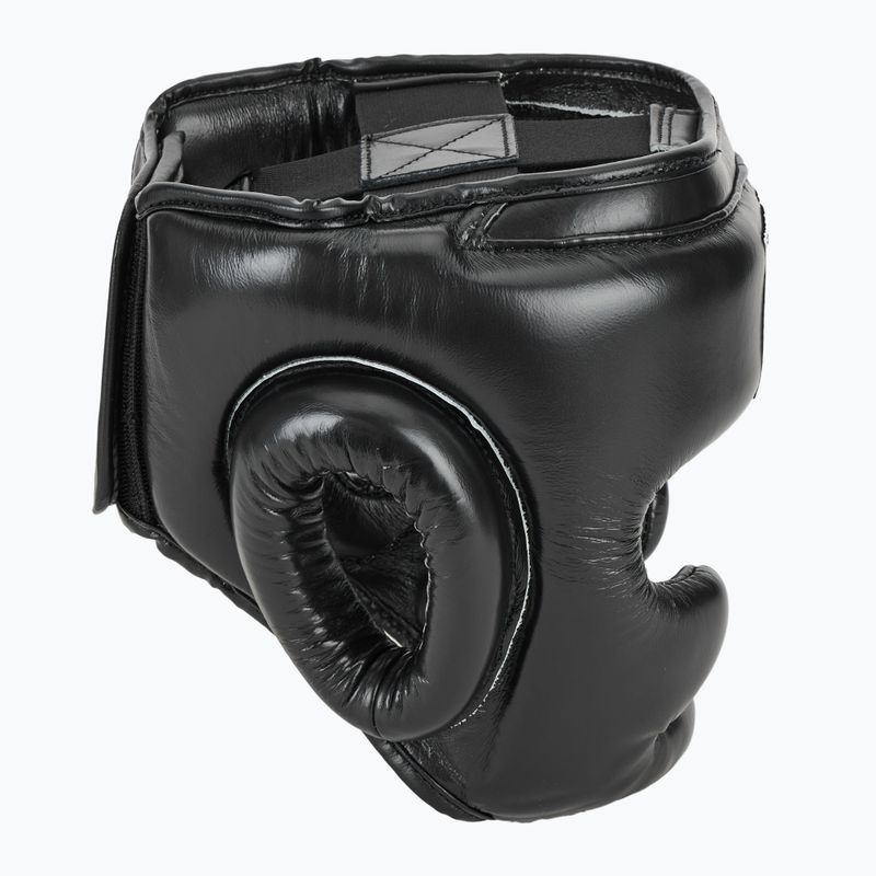 Boxerská prilba WINDY Genuine Leather black 2