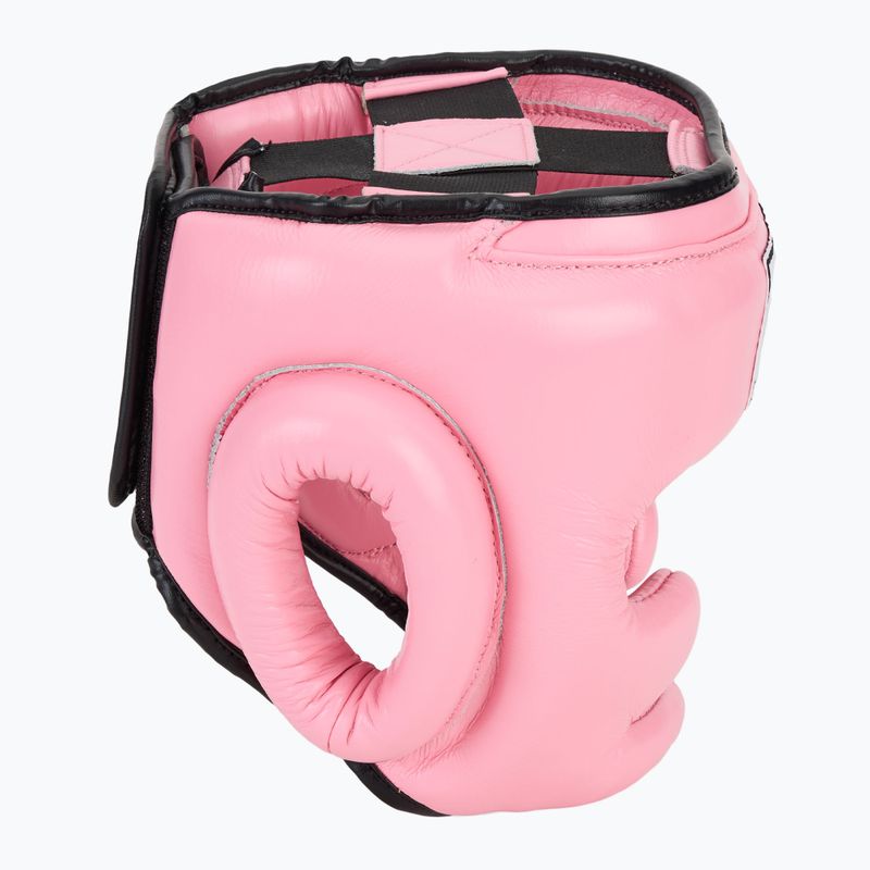 Boxerská prilba WINDY Genuine Leather pink 2