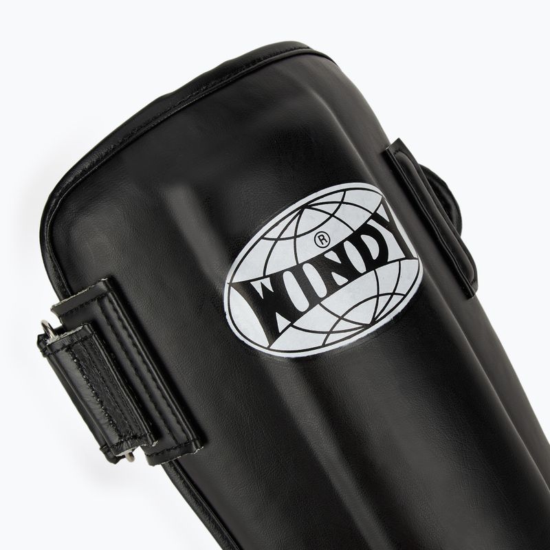 Chrániče holení a chodidiel WINDY Classic Double Strap black 7
