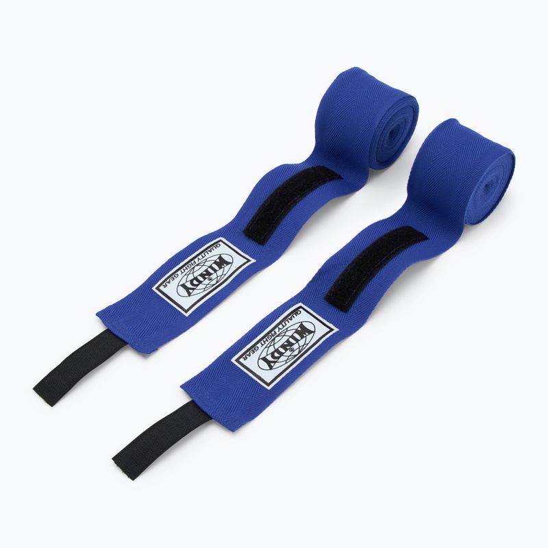 Boxerské bandáže Windy HW-2 450 cm blue 2