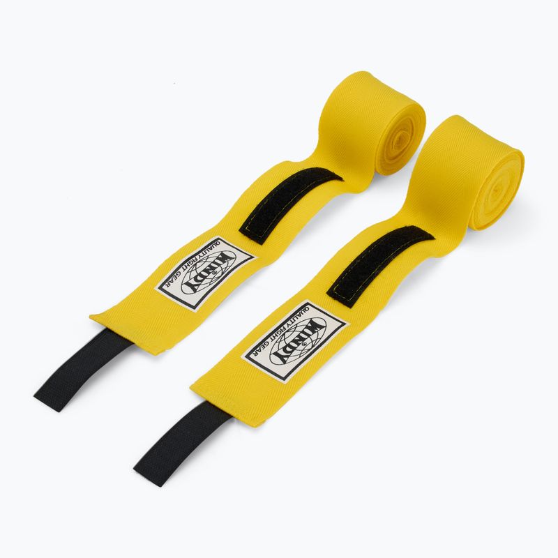 Boxerské bandáže Windy HW-2 450 cm žltá 2