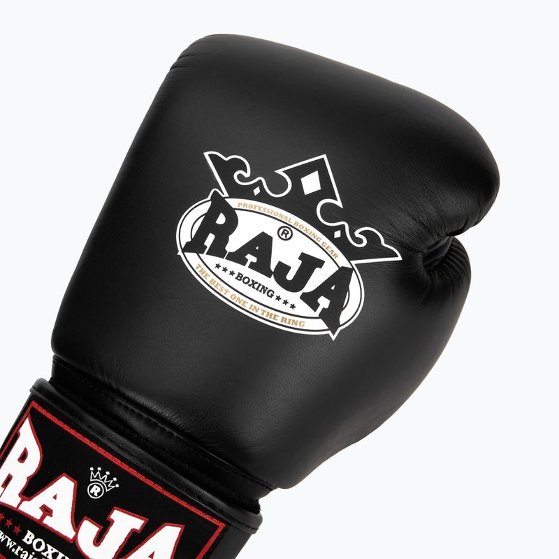 Boxerské rukavice RAJA BOXING Single Standard Genuine Leather black 5
