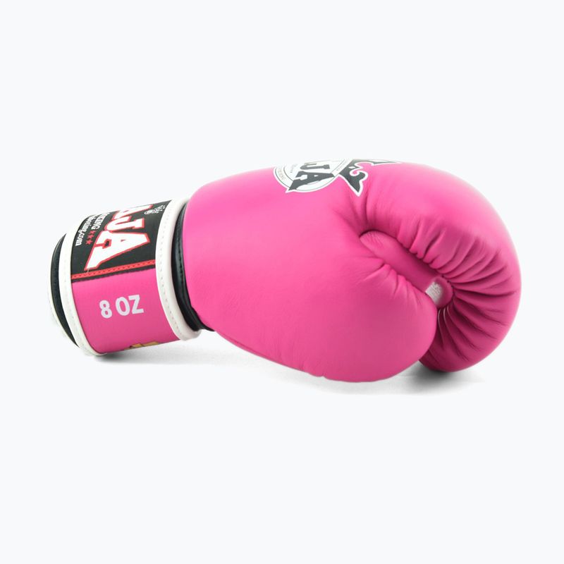 Boxerské rukavice RAJA BOXING Single Standard Genuine Leather pink 4