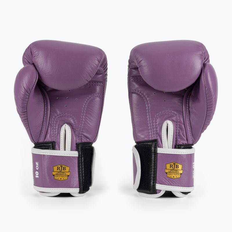 Boxerské rukavice RAJA BOXING Single Standard Genuine Leather purple 3