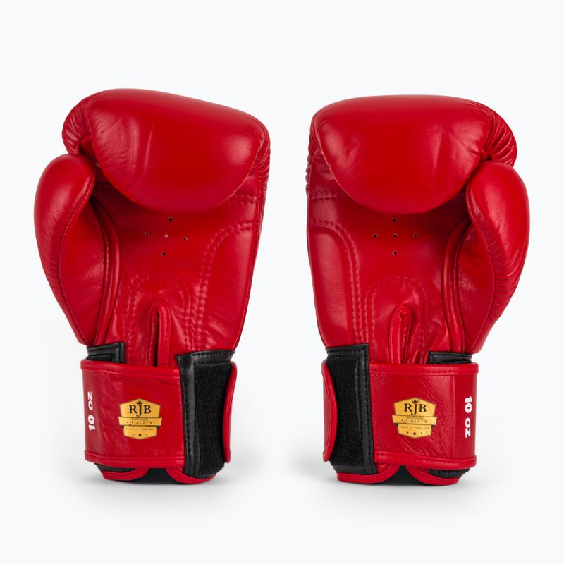 Boxerské rukavice RAJA BOXING Single Standard Genuine Leather red 3
