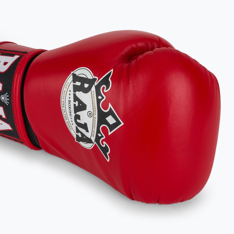 Boxerské rukavice RAJA BOXING Single Standard Genuine Leather red 5