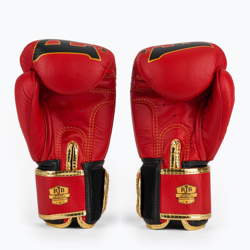Boxerské rukavice RAJA BOXING Origin Standard Genuine Leather red 3