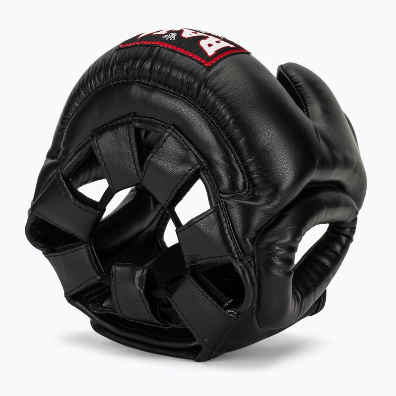 Boxerská prilba RAJA BOXING Semi Leather black 6