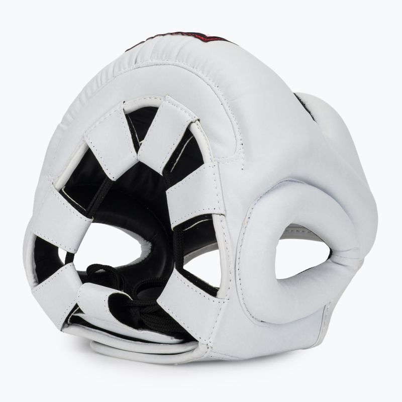 Boxerská prilba RAJA BOXING Semi Leather white 6