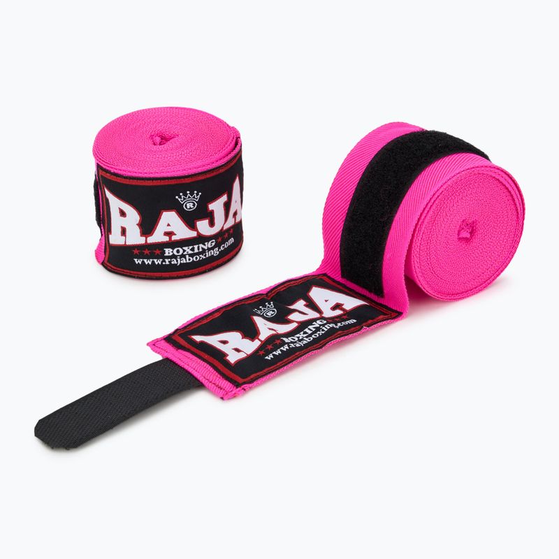 Boxerské bandáže RAJA BOXING RHW 450 cm pink