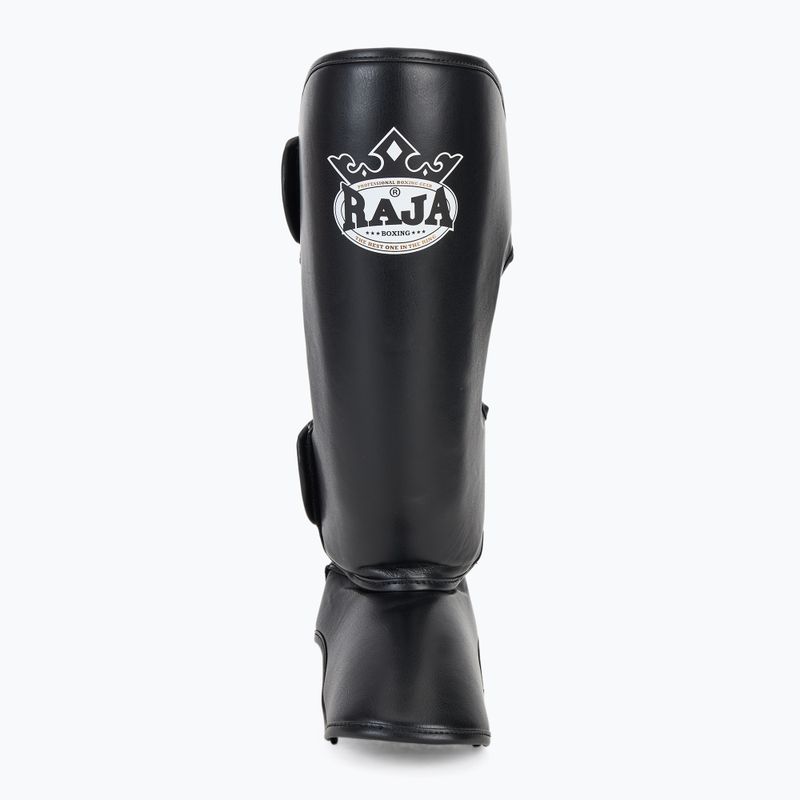 Chrániče holení a chodidiel RAJA BOXING Lightweight Shin Guards Semi Leather black 4