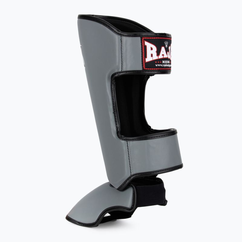 Chrániče holení a chodidiel RAJA BOXING Lightweight Shin Guards Semi Leather grey 3