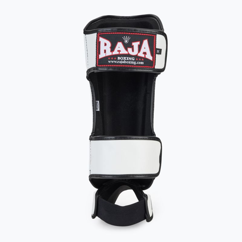 Chrániče holení a chodidiel RAJA BOXING Lightweight Shin Guards Semi Leather white 5