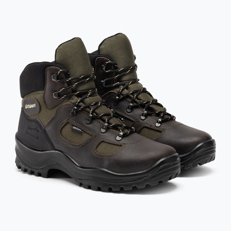 Pánske trekové topánky Grisport 626D91G brown 4