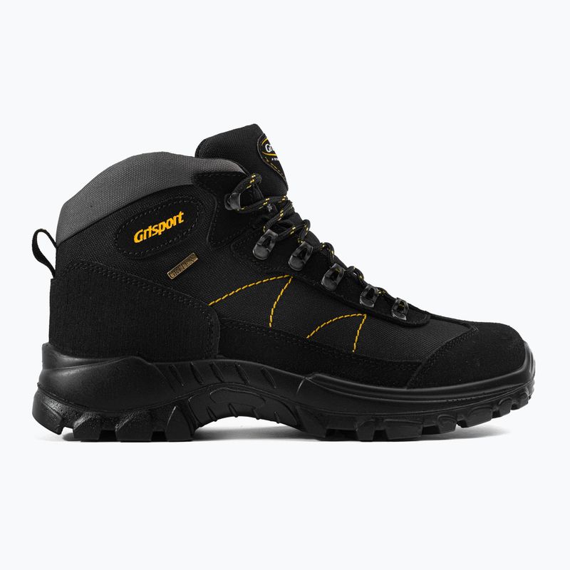 Pánske trekové topánky Grisport black 13362SV86G 2
