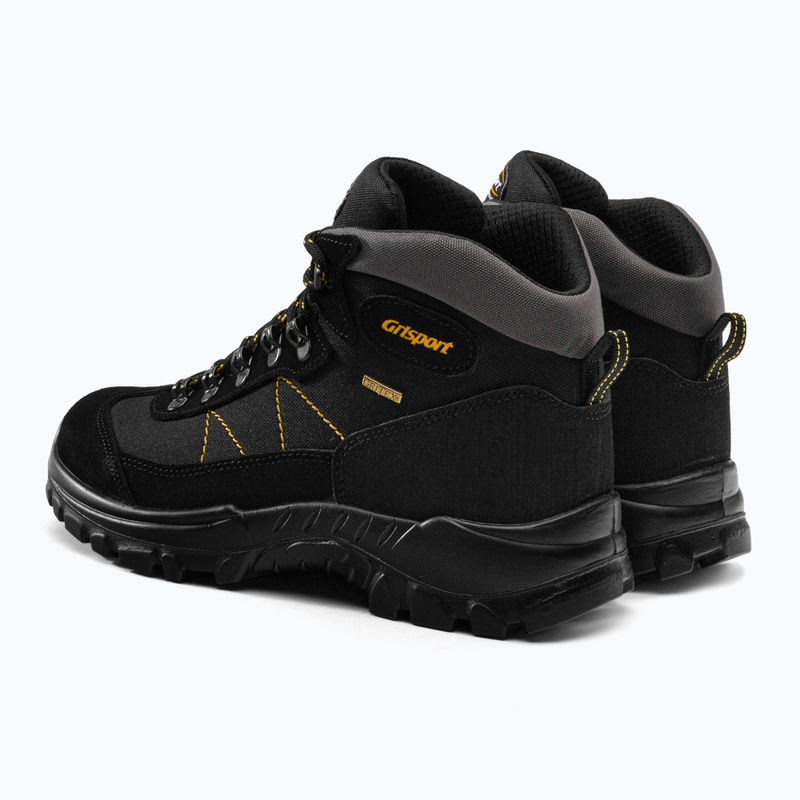 Pánske trekové topánky Grisport black 13362SV86G 3