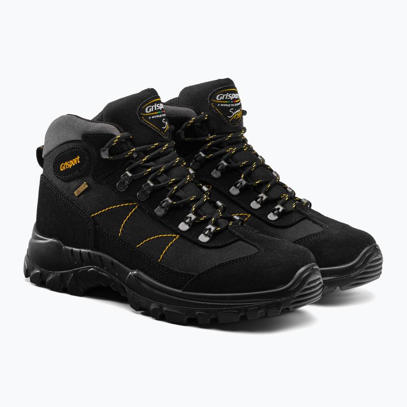 Pánske trekové topánky Grisport black 13362SV86G 5