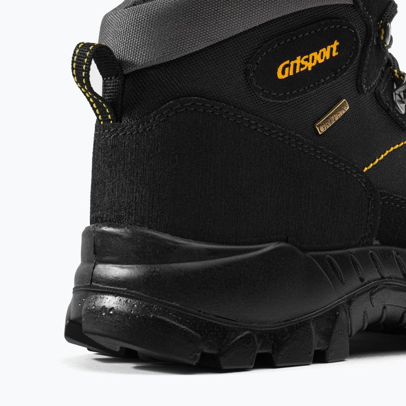 Pánske trekové topánky Grisport black 13362SV86G 7