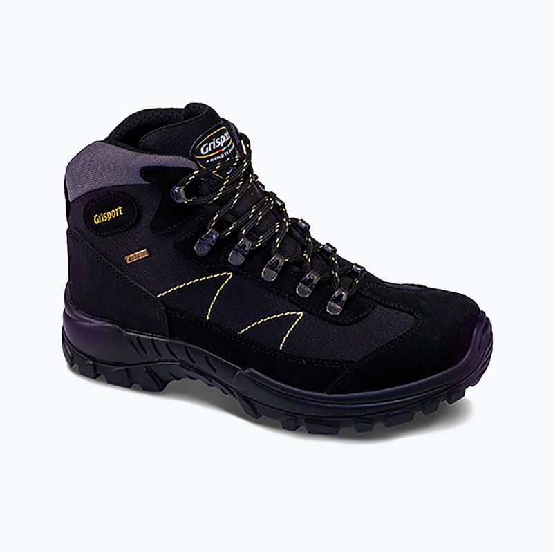 Pánske trekové topánky Grisport black 13362SV86G 9