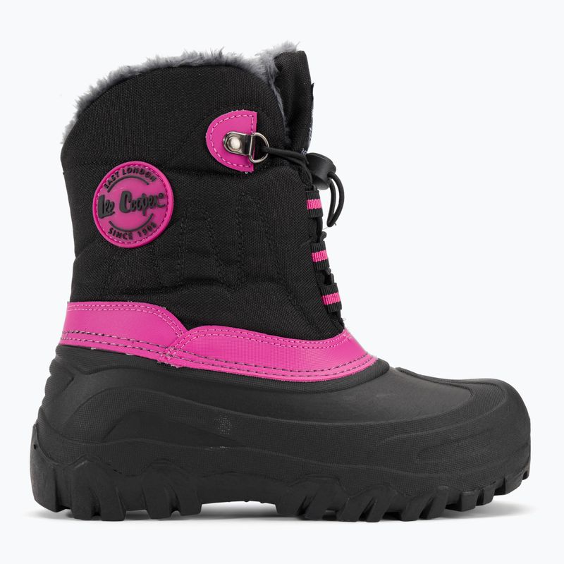 Detské snehule Lee Cooper LCJ-21-44-0523 black/fuchsia 2