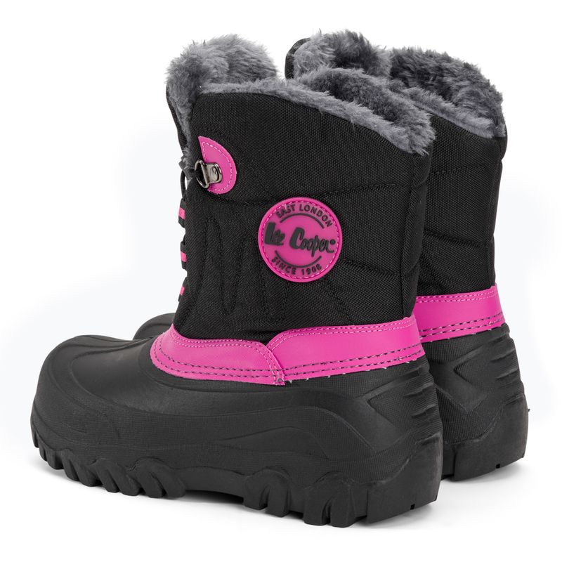 Detské snehule Lee Cooper LCJ-21-44-0523 black/fuchsia 3