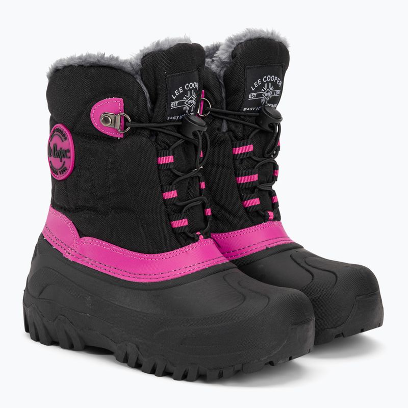 Detské snehule Lee Cooper LCJ-21-44-0523 black/fuchsia 4