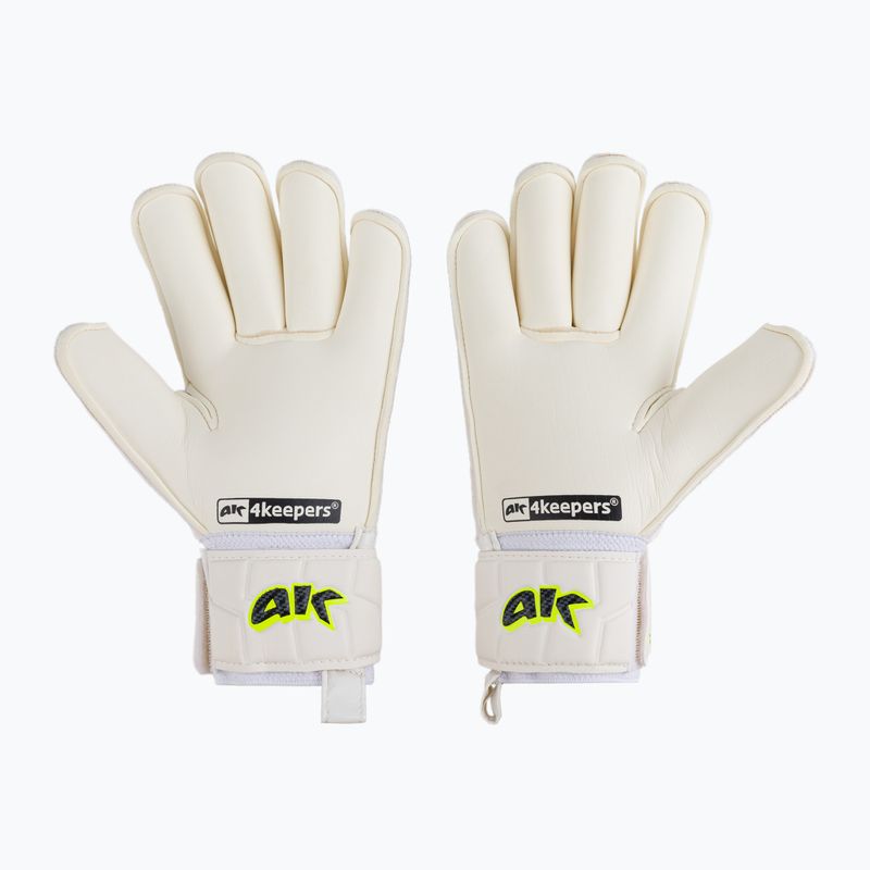 4keepers Champ Carbo V RF detské brankárske rukavice biele 2
