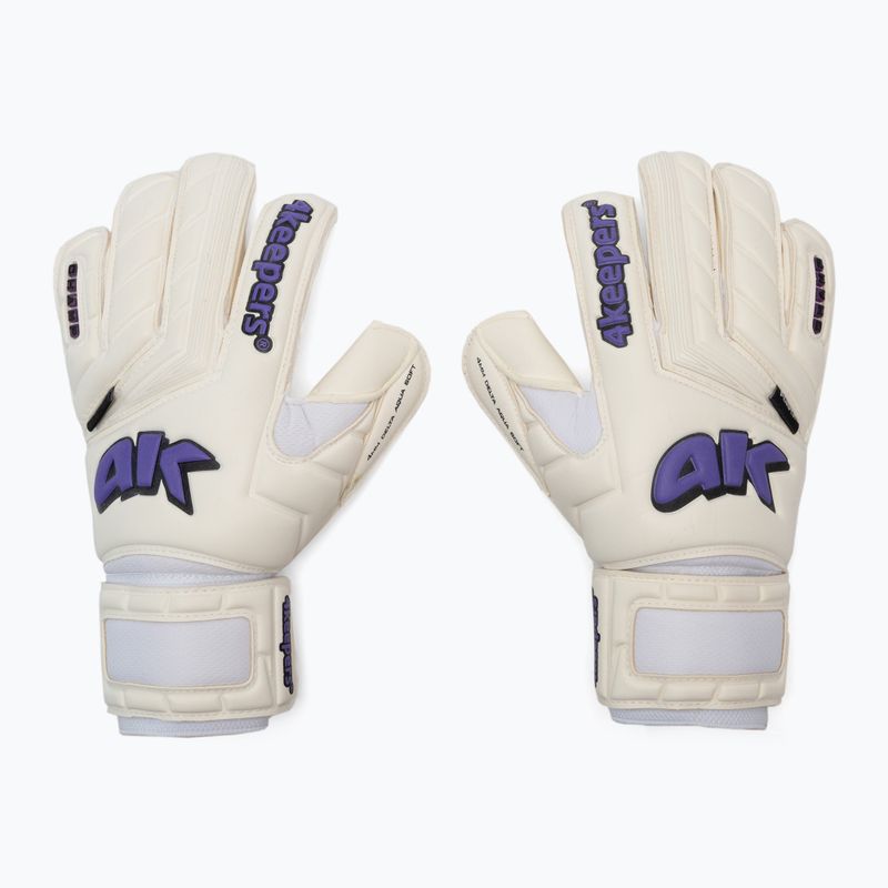 4keepers Champ Purple V Rf biele a fialové brankárske rukavice