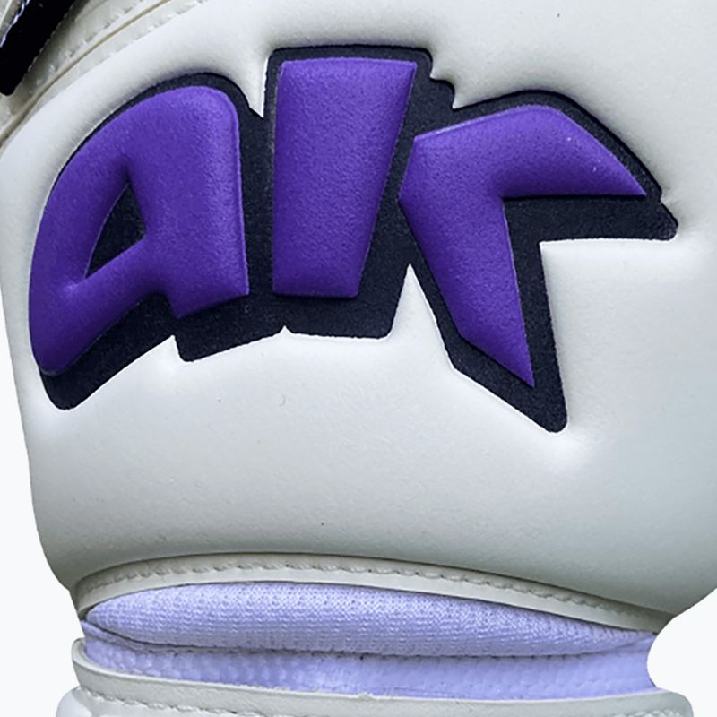 4keepers Champ Purple V Rf biele a fialové brankárske rukavice 8