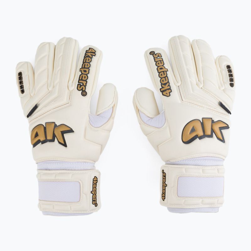 4keepers Champ Gold V Nc biele a zlaté brankárske rukavice