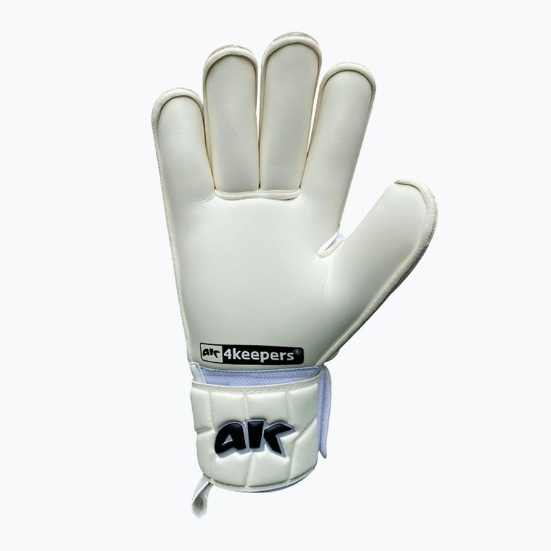 4keepers Champ Black V Rf brankárske rukavice white 5