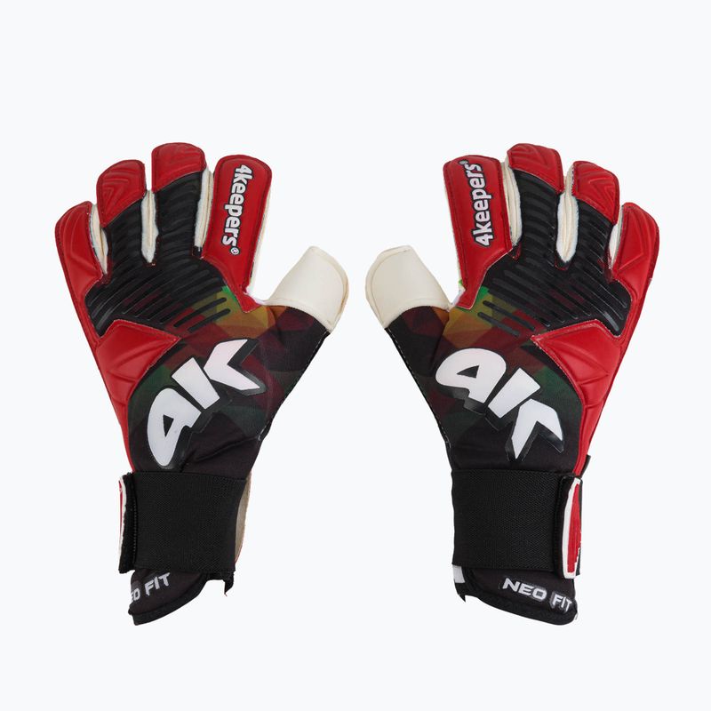 Detské brankárske rukavice 4keepers Neo Drago Rf červené