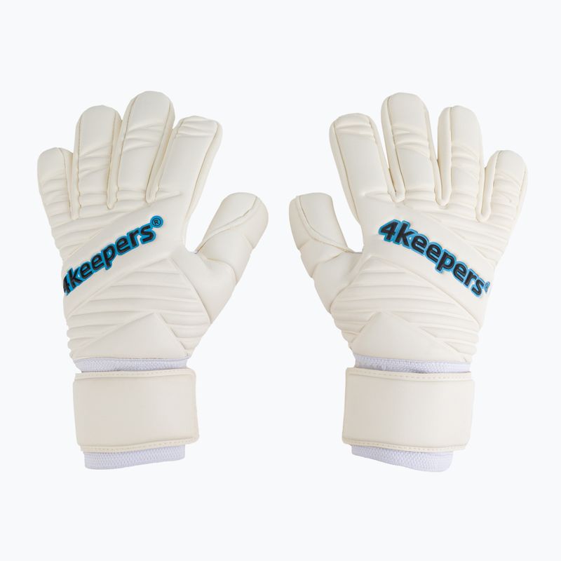 Detské brankárske rukavice 4keepers Retro IV NC white 4KRIVNCJR