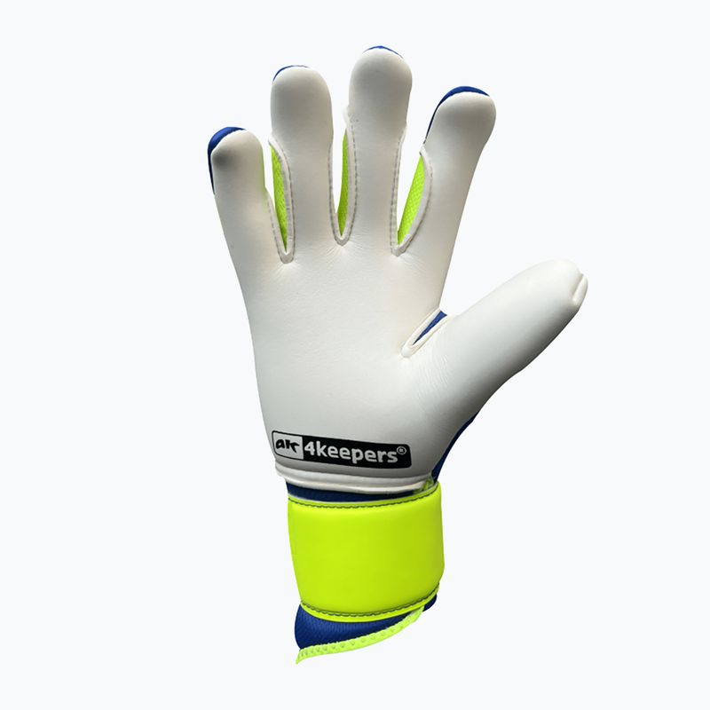 4Keepers Equip Breeze Nc modro-zelené brankárske rukavice EQUIPBRNC 5