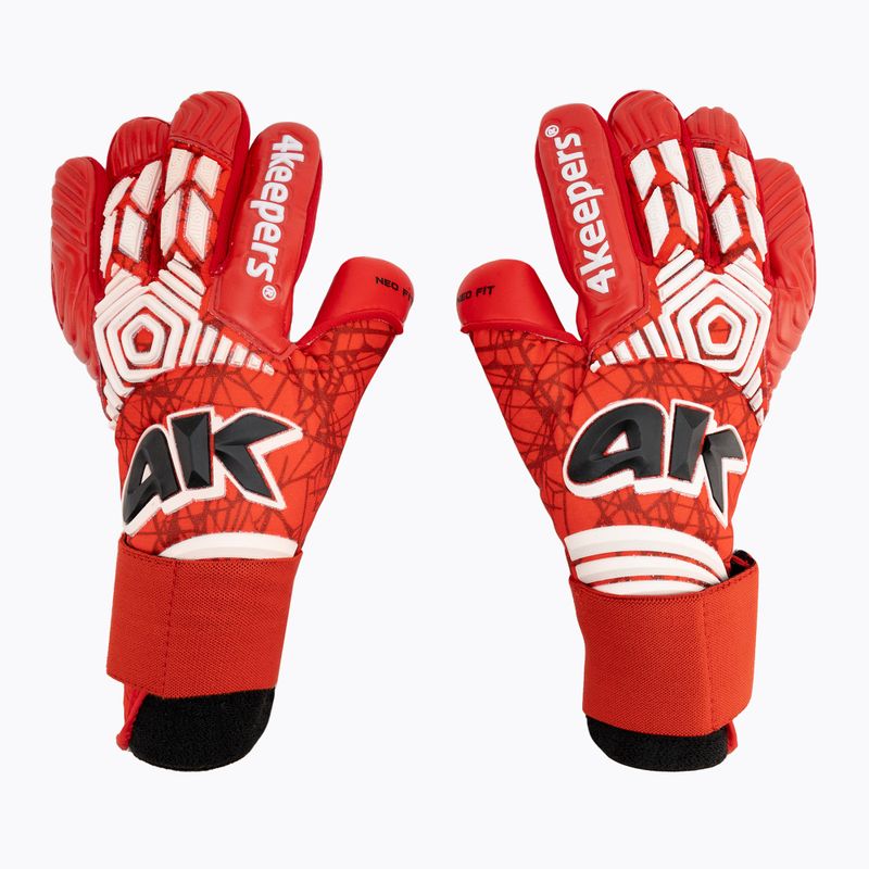 4Keepers Neo Rodeo Nc brankárske rukavice červené