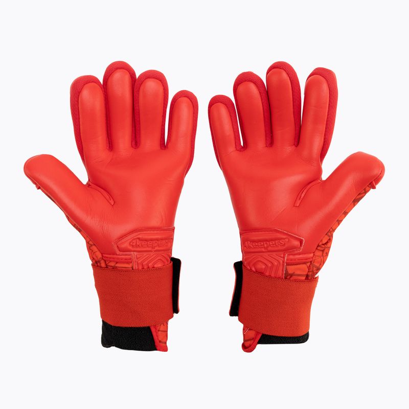 4Keepers Neo Rodeo Nc brankárske rukavice červené 2