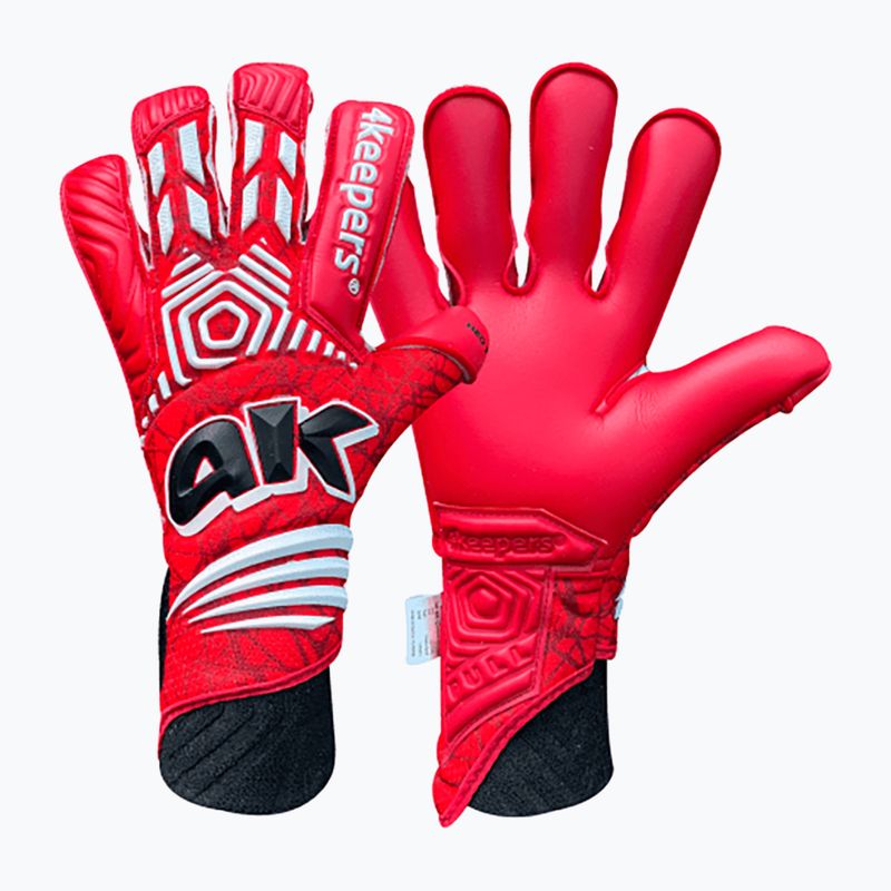 4Keepers Neo Rodeo Rf2G Jr detské brankárske rukavice červené 5