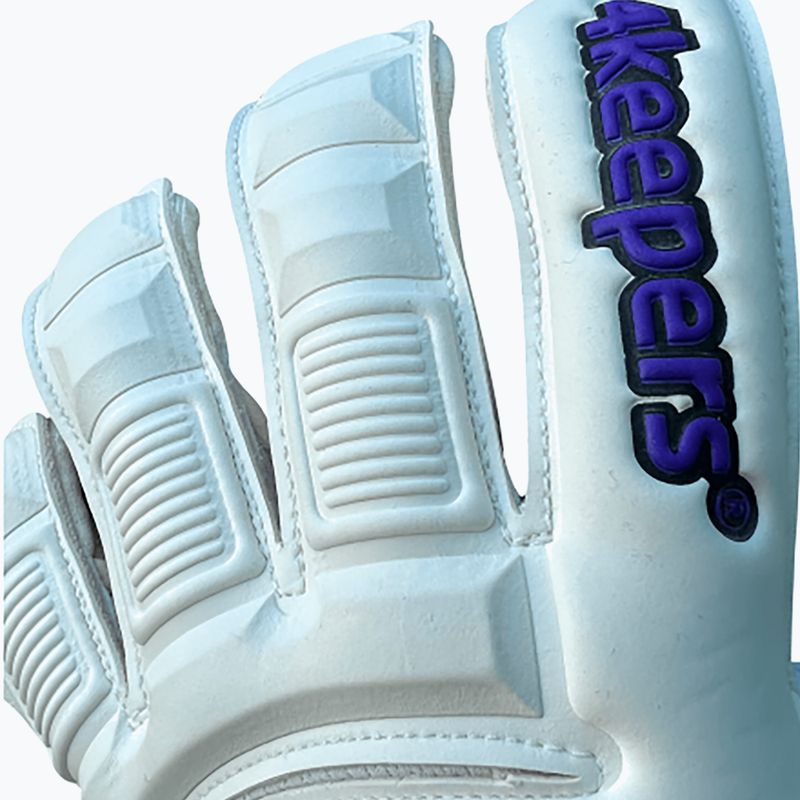 4keepers Champ Purple VI brankárske rukavice RF2G white 7