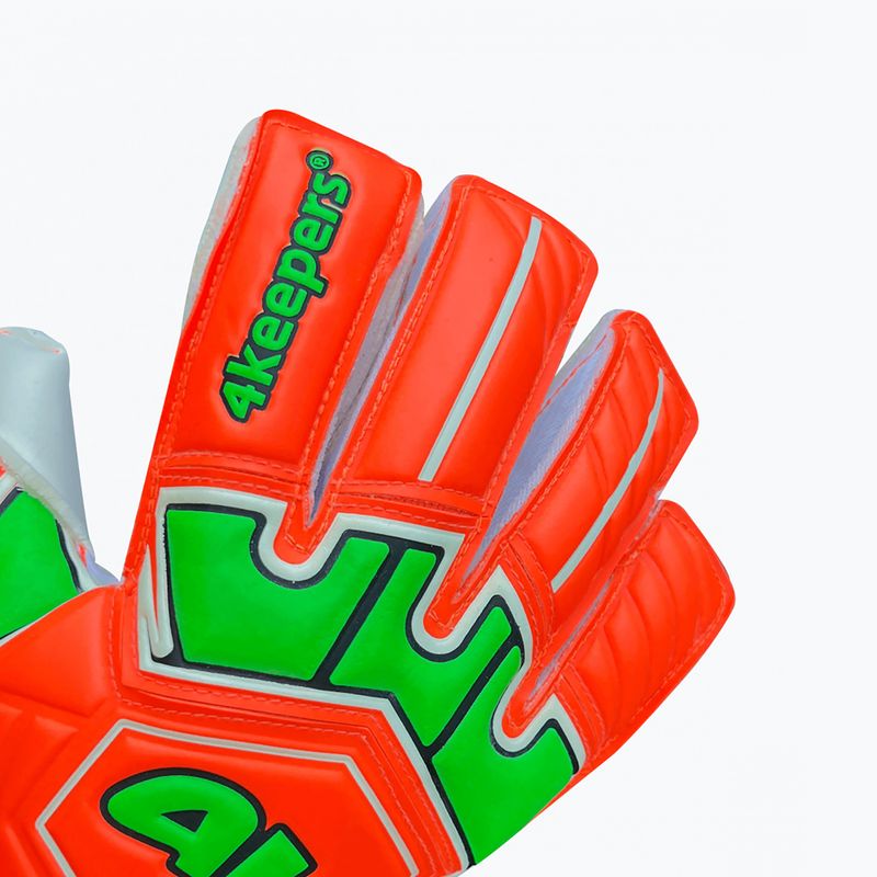 Detské brankárske rukavice 4keepers Guard Fogo Mnc Jr orange 5