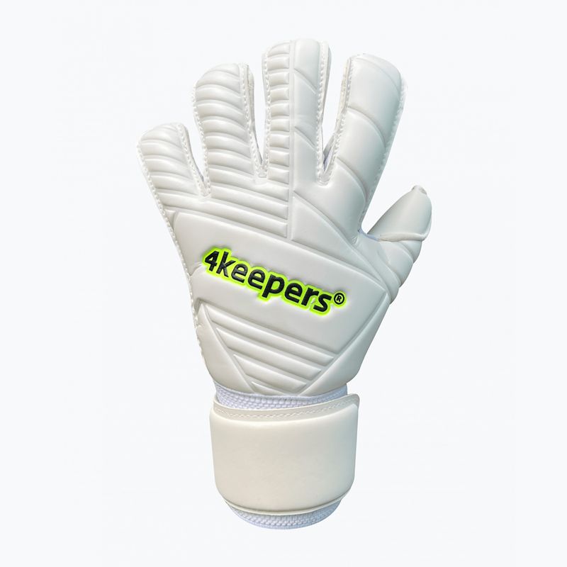 Detské brankárske rukavice 4keepers Retro 42 RF2G Jr white 2