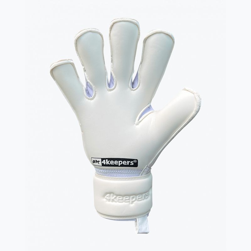 Detské brankárske rukavice 4keepers Retro 42 RF2G Jr white 3