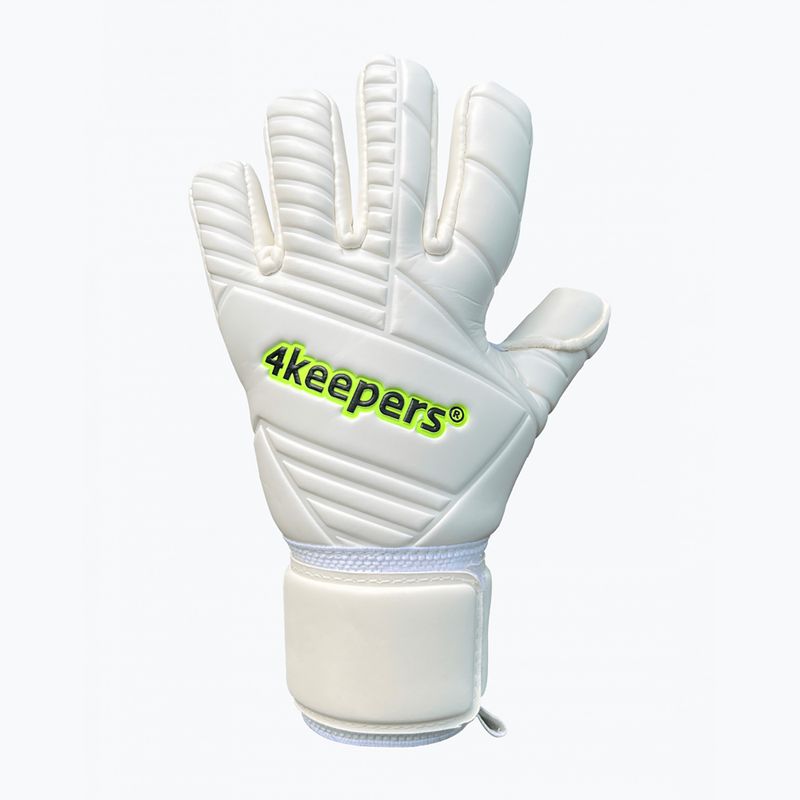 Detské brankárske rukavice 4keepers Retro 42 NC Jr white 2