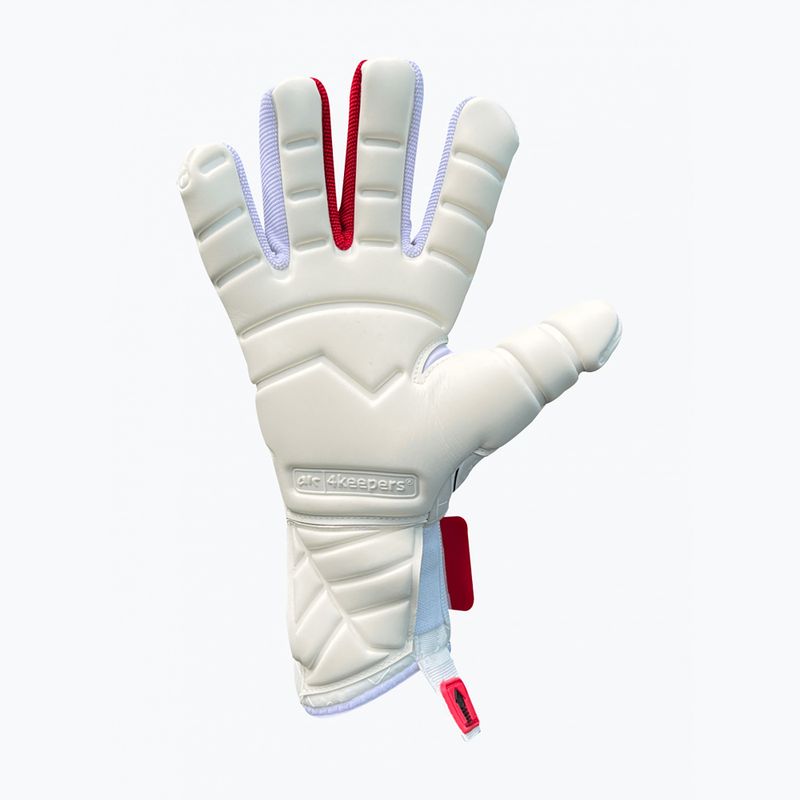 Brankárske rukavice 4keepers Soft Opal NC biele 3