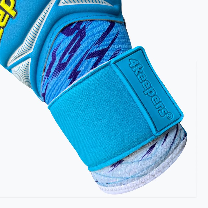 Detské brankárske rukavice 4keepers Force V1.25 FURY RF2G Jr  modré 4