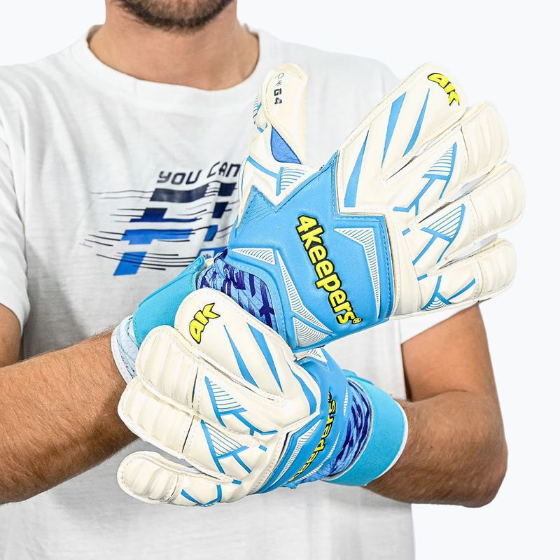 Brankárske rukavice 4keepers Force V1.25 FURY RF2G modré 5