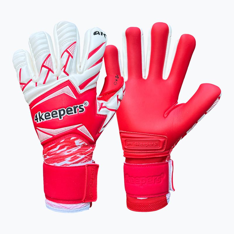 Brankárske rukavice  4keepers Force V4.25 HNC červené