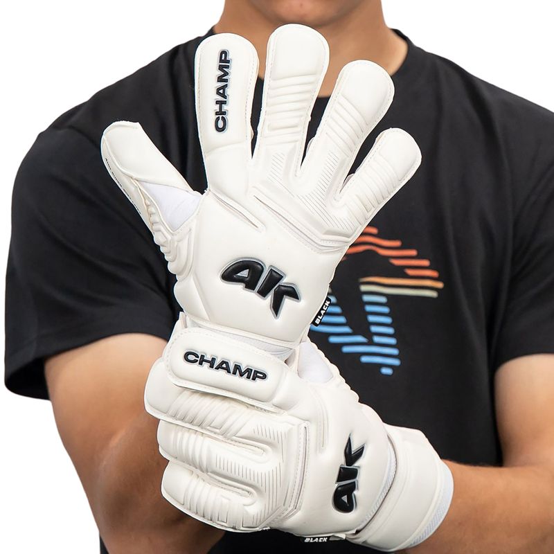 Detské brankárske rukavice 4keepers Champ VII RF2G Jr black/white 8