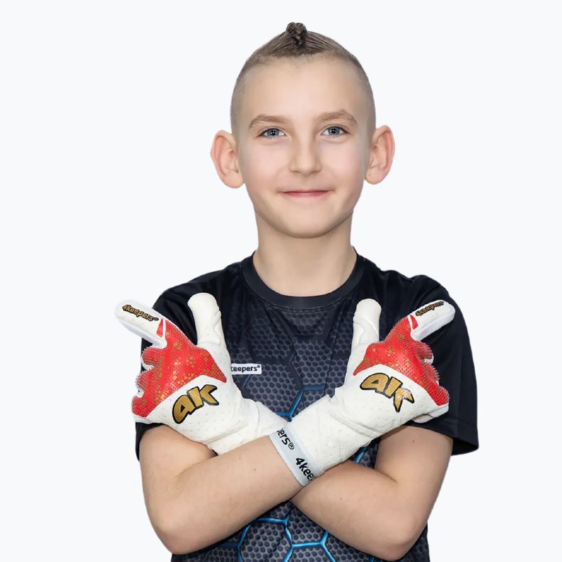 Detské brankárske rukavice 4keepers Elite IGNIS NC Jr 8